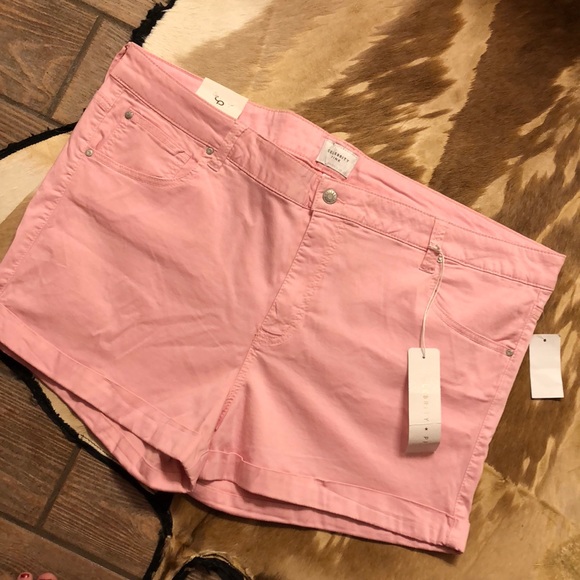 Celebrity Pink Pants - Size 24w pink shorts